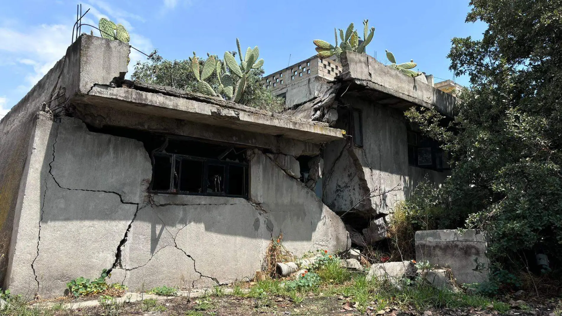 grietas toluca casas abandonadas